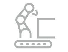 Simple system positioning on the component with the help of the crawler