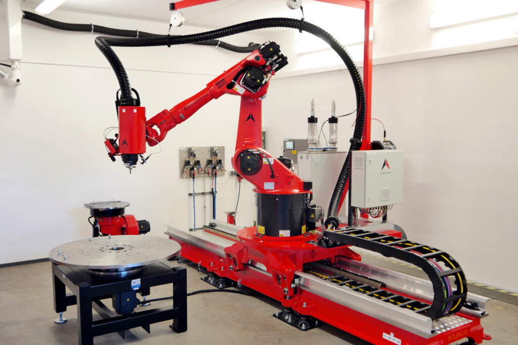 Stationary laser system ALOstation P264