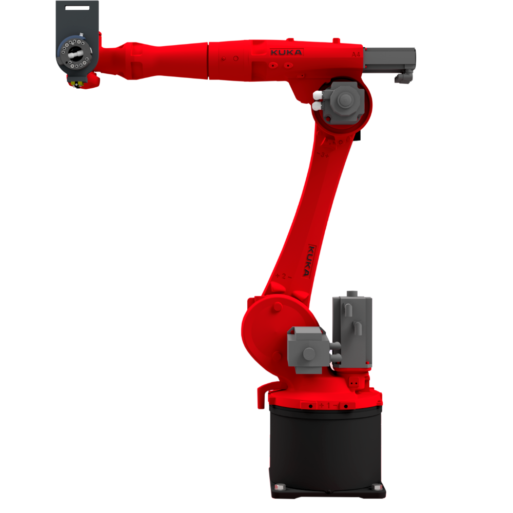 6-axis robot for 3D laser beam movement in systems engineering