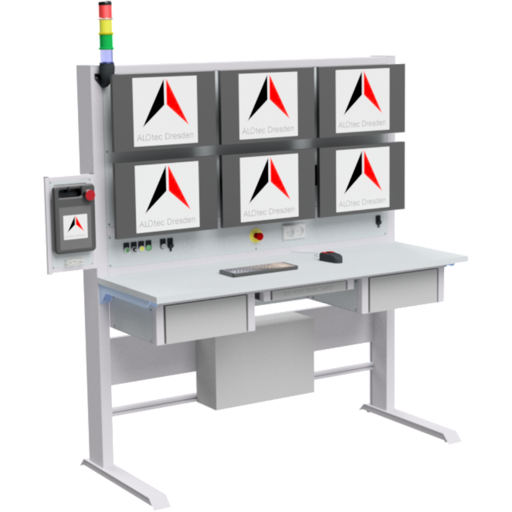 Control station for stationary systems