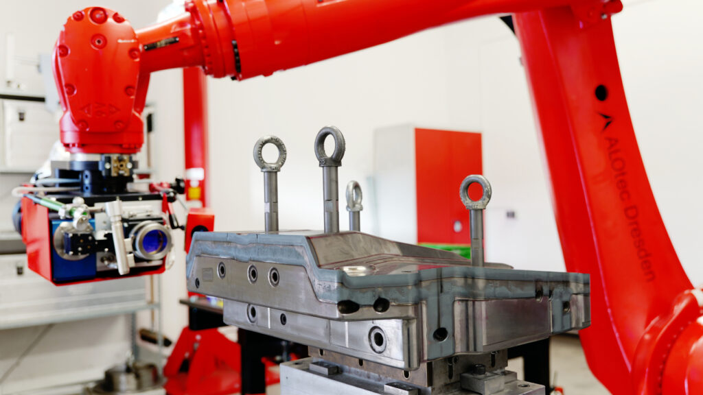 Laser hardening - New hardened component