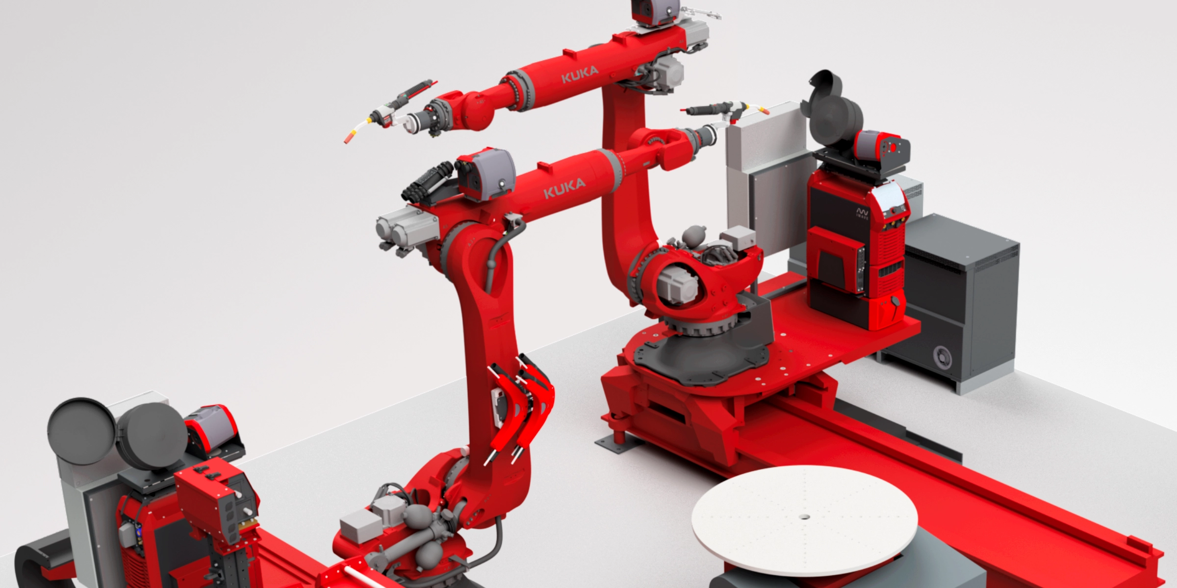 Kollaborative WAAM-Roboteranlage