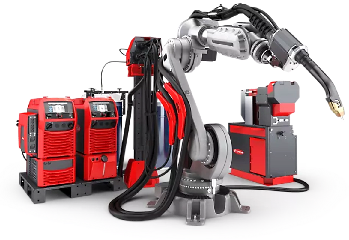 Twin-Brenner von Fronius für Pulse Multi Control und Cold Metal Transfer