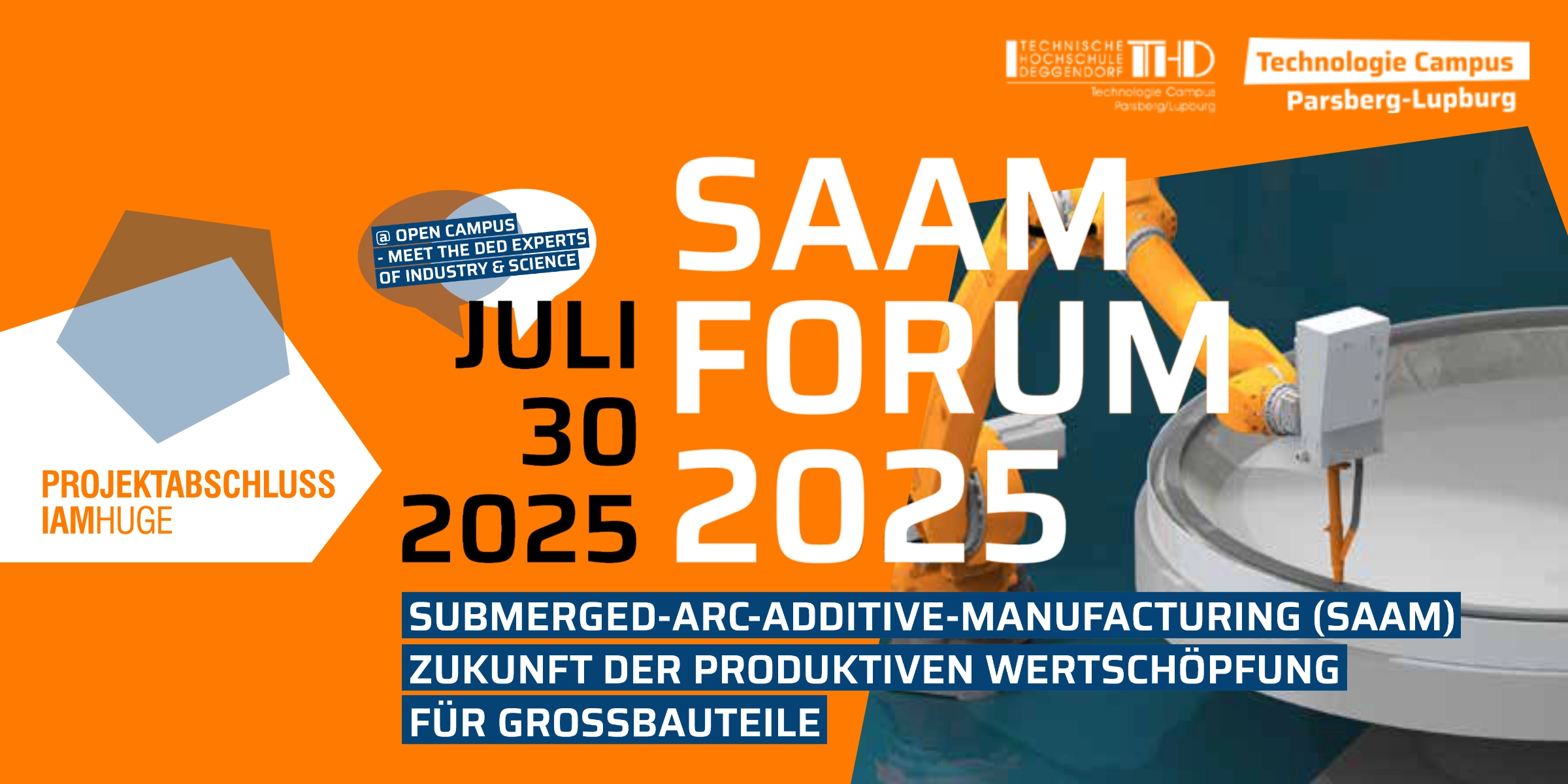 SAAM Forum 2025 - Zukunft der produktiven Wertschöpfung für Großbauteile