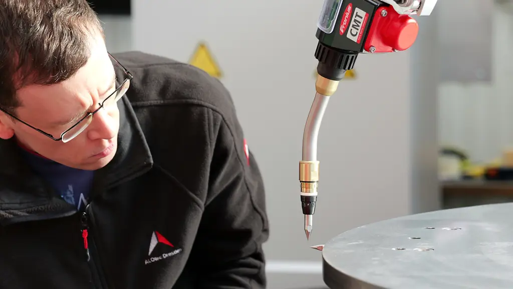 Kalibrierung des CMT-Schweißkopfes