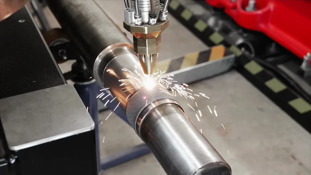 Repairing a impeller shaft: 88% cost savings through laser cladding