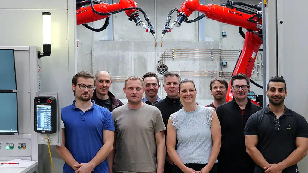 Übergabe der WAAM-Anlage an die BTU Cottbus-Senftenberg