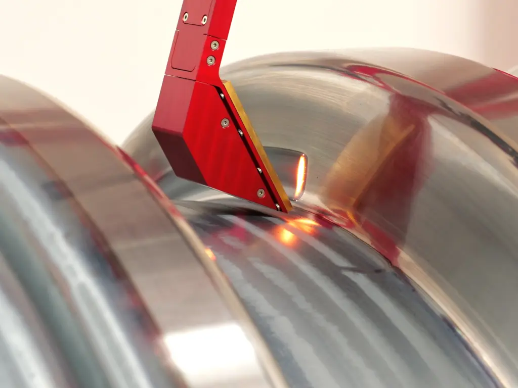 Laserhärten im rechten Winkel